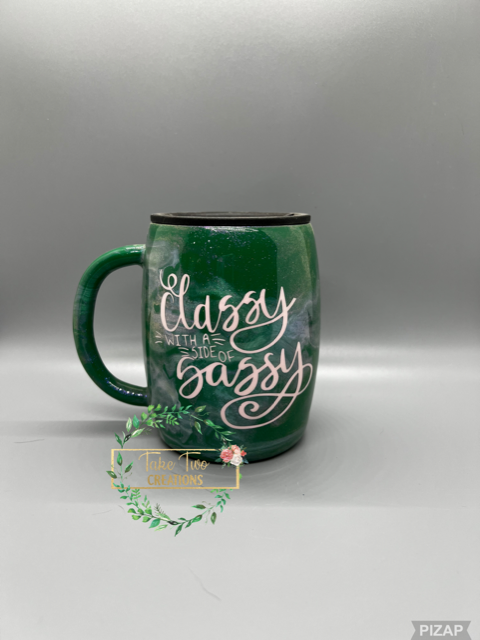 12 oz Coffee Mug - Classy